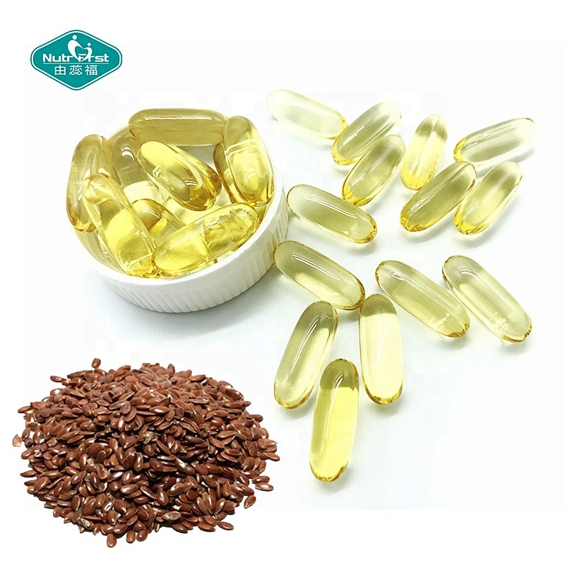 Nutririst Aceite de borraja orgánico prensado en frío y aceite de linaza 1000 mg Cápsula blanda vegana con Omega3 6 9 Aceite de pescado