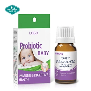 OEM Customized Formulation Probiotic Supplement Baby Gastrointestinal Tract Health Liquid Drops for Immune System