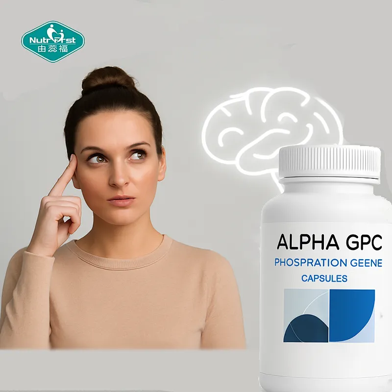 Cápsulas de fosfatidilserina alfa GPC potenciador de la función cognitiva Nutrifirst para la salud del cerebro