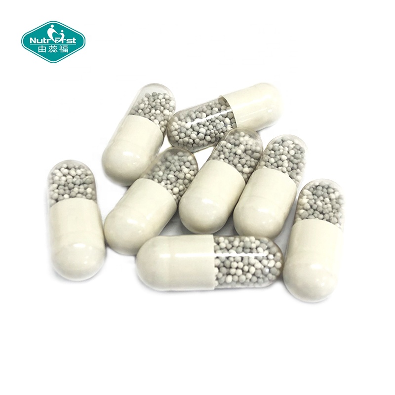 Nutrifirst Fórmula a medida Multivitamina SR Beadlets Cápsula Magnesio Zinc Calcio Vitamina Granular Liberación lenta