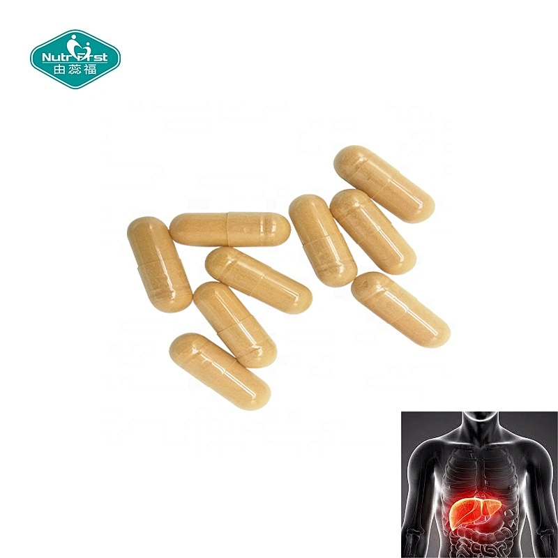 Organic Herbal Formula Milk Thistle Extracts Vegan Capsules Supplement Customization