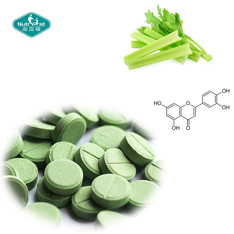 Hot Selling Immune Health Skincare Detoxification Supplement Luteolin Rutin Multivitamin Orange Flavor Tablet
