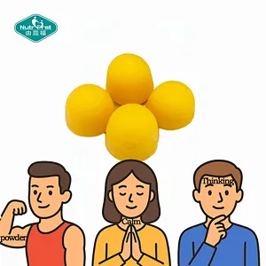 Gomitas de energía y enfoque personalizadas OEM Nutrifirst | Creatina+ L-Teanina + L-Tirosina | Apoyar la fuerza, el enfoque y la salud mental