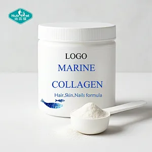 Nutrifirst Customized Marine Collagen Type I & III Powder for Youthful Glow Hair Growth & Nail Strength Healthcare Supplement