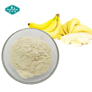 Polvo soluble en agua de fruta de plátano deshidratada congelada de harina de plátano personalizada Nutrifirst con embalaje personalizado