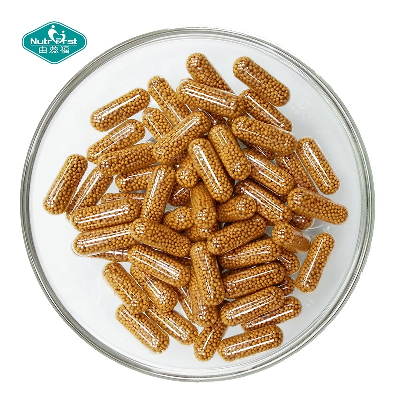 Perlas de escaramujo personalizadas, bolitas de liberación retardada de tiempo, escaramujos, vitamina Vit C, cápsula granular de VC, microperlas