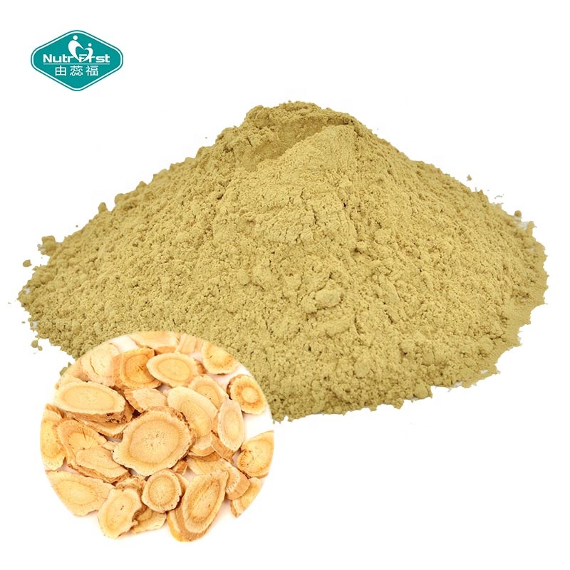 Extracto de polisacáridos de hierbas chinas Astragaloside Powder Astragalus Root Membranaceus Extracto a granel