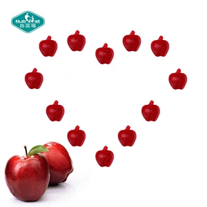 Detox Cleanse Forma de manzana Vinagre de sidra de manzana orgánico Gomitas adelgazantes Caramelo vegano Sin gluten