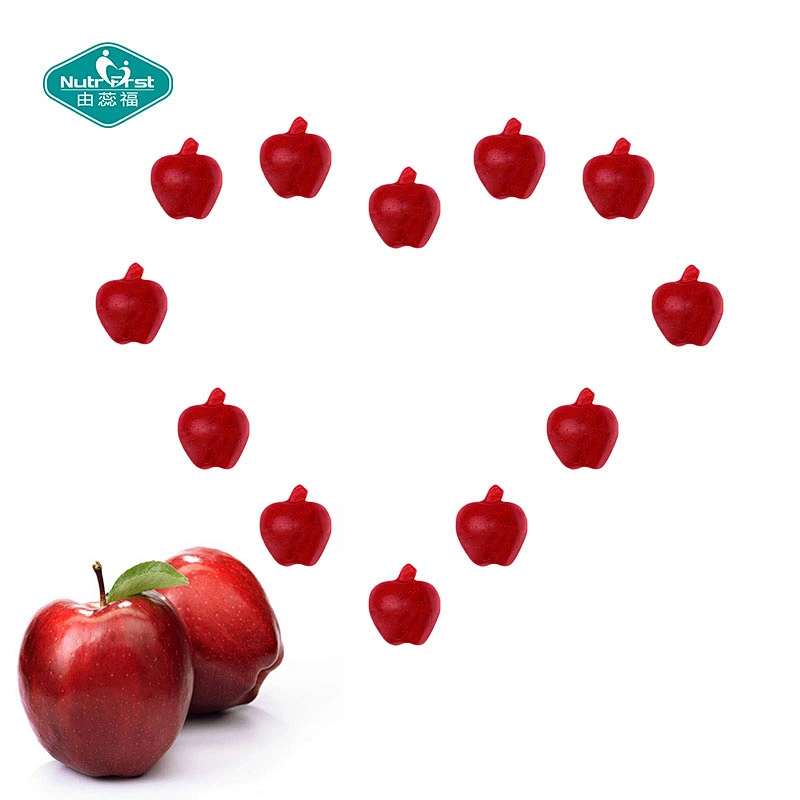Detox Cleanse Forma de manzana Vinagre de sidra de manzana orgánico Gomitas adelgazantes Caramelo vegano Sin gluten