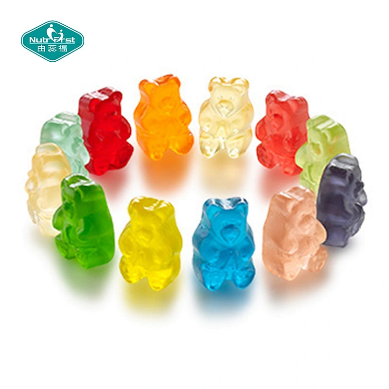 Nutrition Customized Multivitamin Gummy Supplement Multi Vitamins Gummy Bear Candy Supplier with Bespoke Package