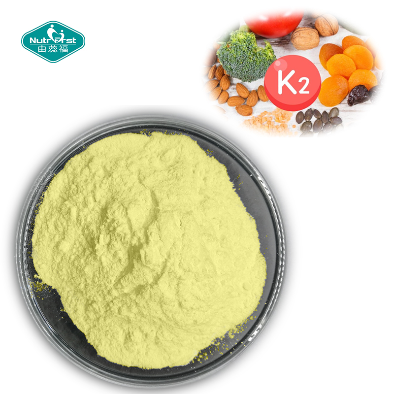 Materia prima de alta calidad para la salud ósea, absorción de calcio, vitamina K2, polvo premezclado de Menaquinona-7