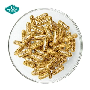 Cápsula de liberación prolongada de micropellets Cápsula de gránulos de L-arginina y vitamina B de zinc con ácido fólico de metionina