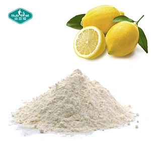 Extracto de limón fresco OEM, polvo de limón secado por pulverización sin gluten, bebida soluble en agua en polvo con embalaje a medida