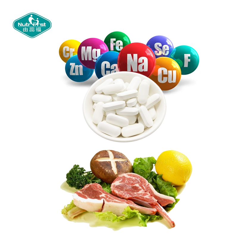 Nutrifirst Custom Customization OEM Improve Exercise Performance Support Muscle Health Electrolyte Tablets