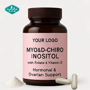 Nutrifirst OEM Women Wellness Formula Suplemento Myo & D-Chiro Inositol Complex Cápsulas con folato y vitamina D