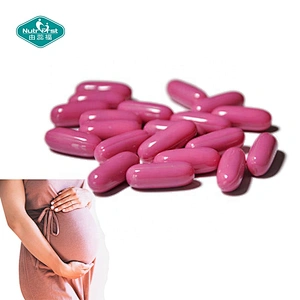 Nutrifirst DHA EPA Suplemento Omega 3 Multi Vitaminas Mineral Plus DHA Prenatal Softgel para mujeres embarazadas