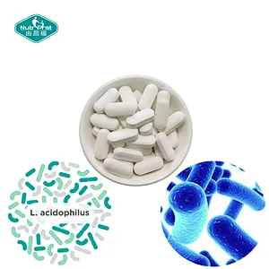 Nutrifirst OEM ayuda a la digestión tabletas probióticas Acidophilus a granel