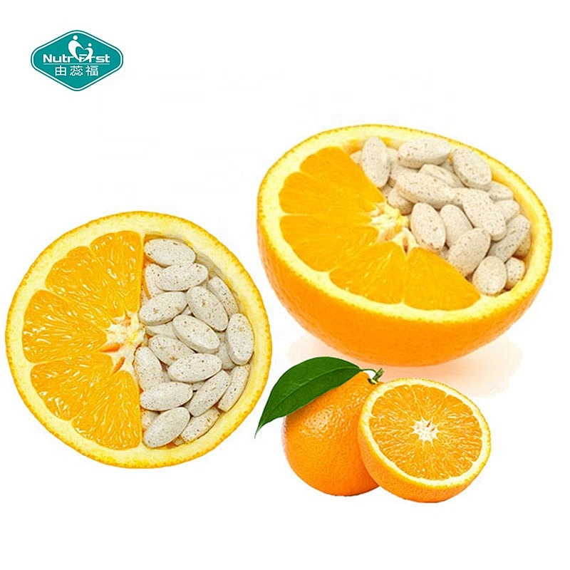 Nutrifirst OEM VC Pill Productos nutricionales Fórmula personalizada Tableta de zinc con vitamina C para apoyo inmunológico