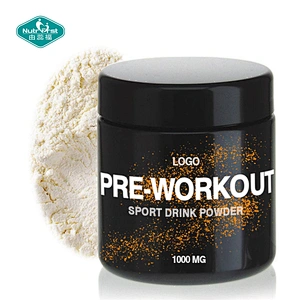 Private Label Pre-workout Muscle Strength Supplement Citrulline Taurine Sport & Nootropic Drink Powder