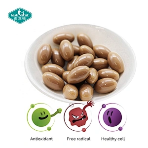 Nutrifirst Suplementos para la salud cardiovascular Extracto de plantas Cápsulas blandas de resveratrol trans puro