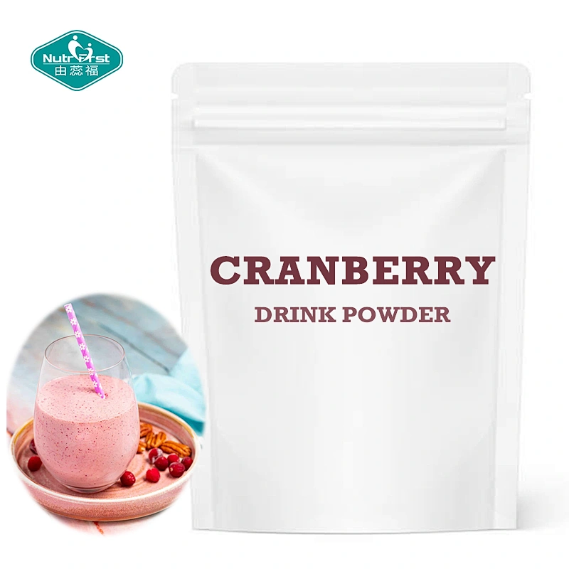 OEM personalizado sin gluten extracto de fruta de arándano en polvo liofilizado soluble en agua con embalaje a medida