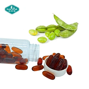 Formulación a medida HealthCare Suplementos diarios Venta al por mayor Cápsulas blandas de lecitina de soja de soja 1000 mg 1200 mg
