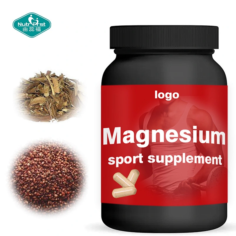 Nutrifirst OEM Customized Sport Supplement Magnesium Vegan Capsule for Support Muscle Strength