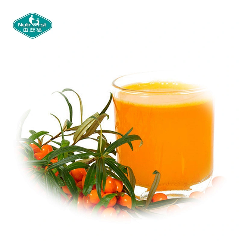Venta al por mayor 100% hierba espino cerval de mar flavona liofilizada extracto de fruta de espino amarillo Hippophae Rhamnoides en polvo
