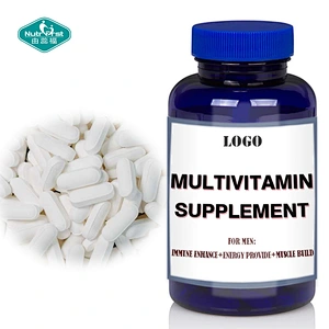 Nutrifirst OEM Fórmula avanzada Suplemento diario Salud masculina Tabletas multivitamínicas a granel
