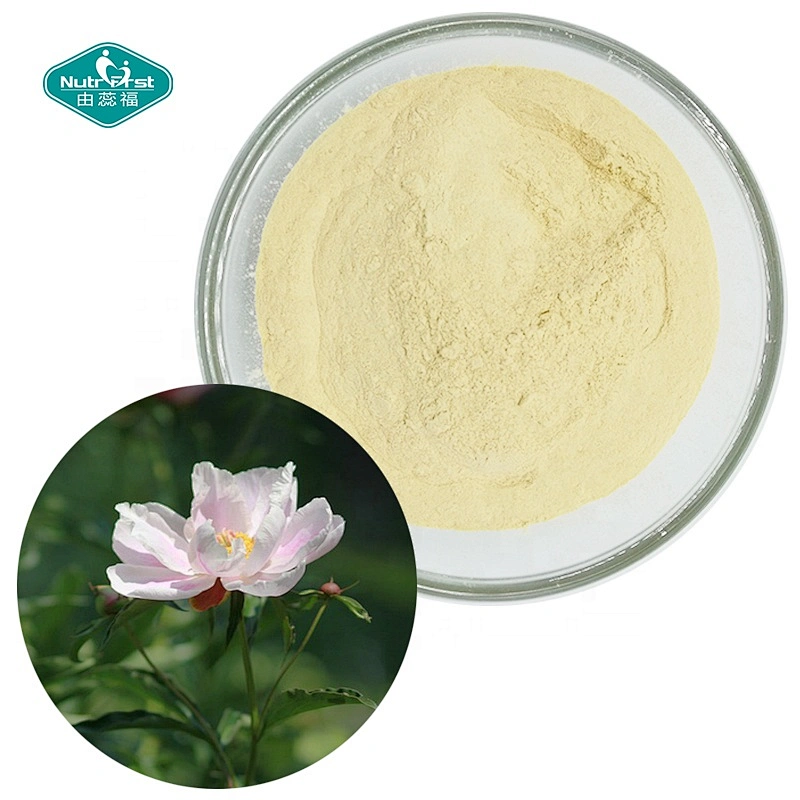 Alias ​​chino Peony Paeonia Lactiflora Pall White Peony Root PE Paeoniflorin Extracto en polvo CAS 23180-57-6
