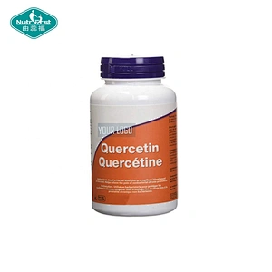 Polvo de dihidrato de quercetina a granel personalizado personalizado CAS 117-39-5 Cápsula de quercetina con embalaje personalizado