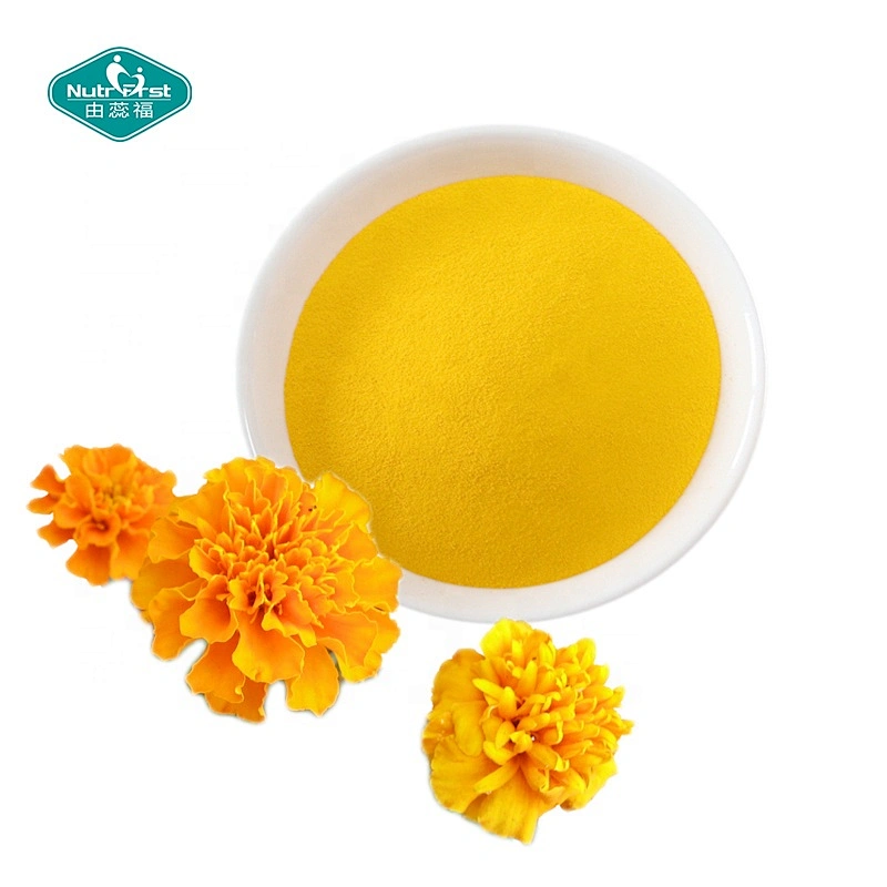 Fabricantes chinos de extracto de luteína Luteína Zeaxantina Extracto de caléndula Tagetes Erecta L.Extract en polvo