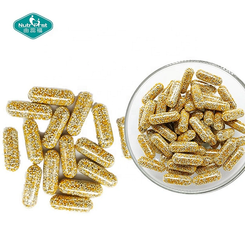 Producto encapsulado de microesferas Suplemento mineral multivitamínico para adultos Cápsula de liberación controlada con vitaminas B de zinc