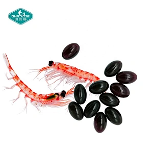 Antarctic Krill Oil Omega 3 EPA DHA Softgel Capsules with Astaxanthin