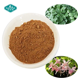 Herb Supplements Epimedium Brevicornu Maxim Horny Goat Weed Extract Powder Epimedium Leaf Extract Icariin