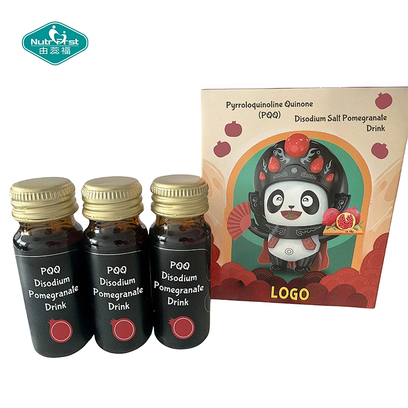 Nutrifirst OEM Labeling Pyrroloquinoline Quinone Disodium Salt Pomegranate Drink