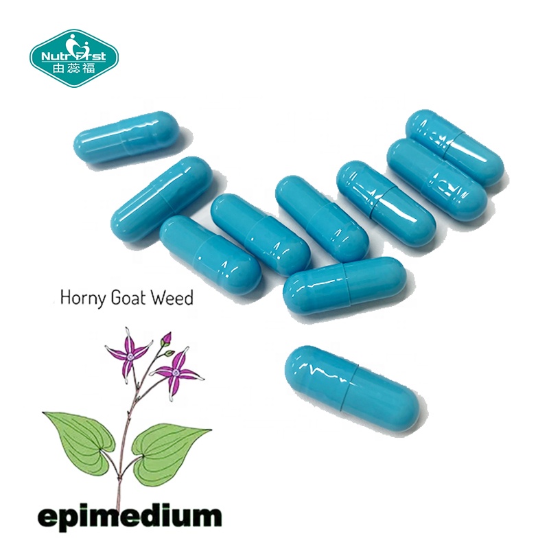 Nutrifirst Private Label Herbal Complex Horny Goat Weed Maca Epimedium Extract Capsule