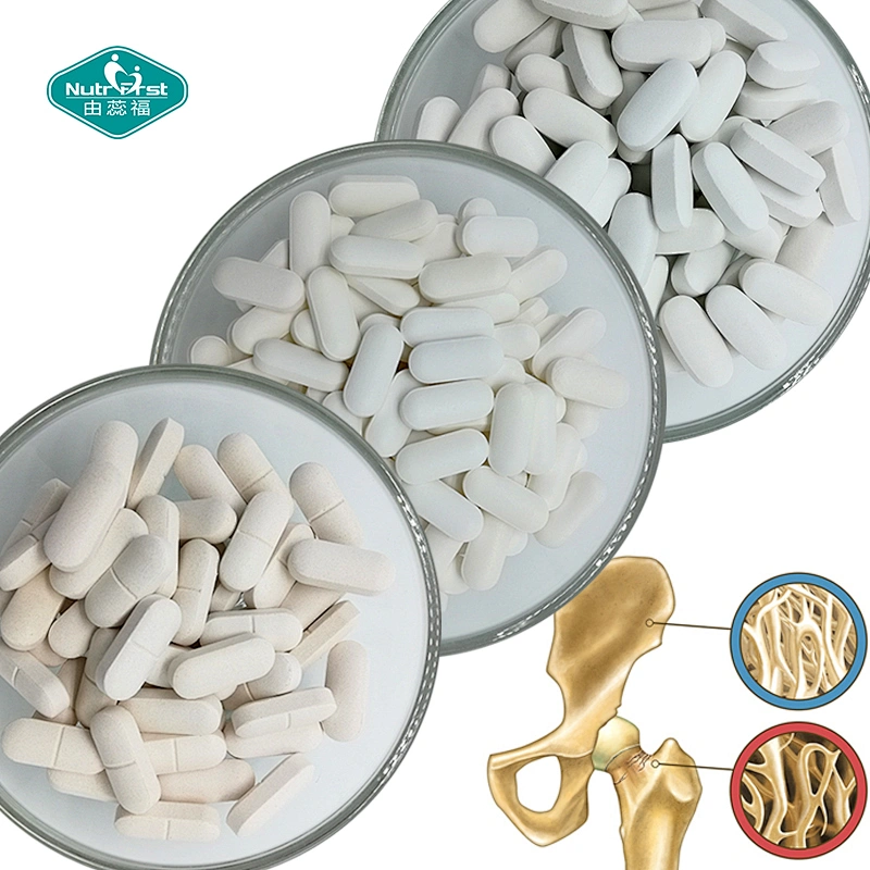 Nutrifirst Customized Mg+K Supplement Calcium Magnesium Potassium Tablets Vitamin D3 for Bone Health