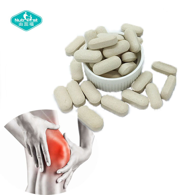 White Label Joint Supplement Glucosamine Chondroitin MSM Turmeric Collagen Tablet Supplier for Bone Healrh