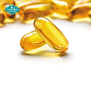 Suplementos Halal OEM 1000 mg de aceite de pescado Omega 3 6 9 Complejo Softgel con aceite de ajo y suministro a granel de vitamina D3