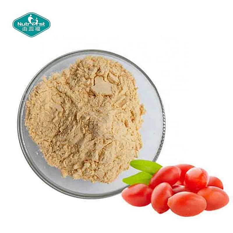 Nutrifirst Supply Lcycium Barbarum Polysaccharide Goji Berry Peptide Wolfberry Extract Powder in Bulk