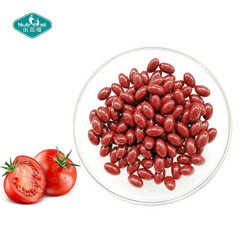 Professional Manufacturer Customized Formula Tomato Extract Oil Vitamin E Supplement Lycopene Softgel Capsules