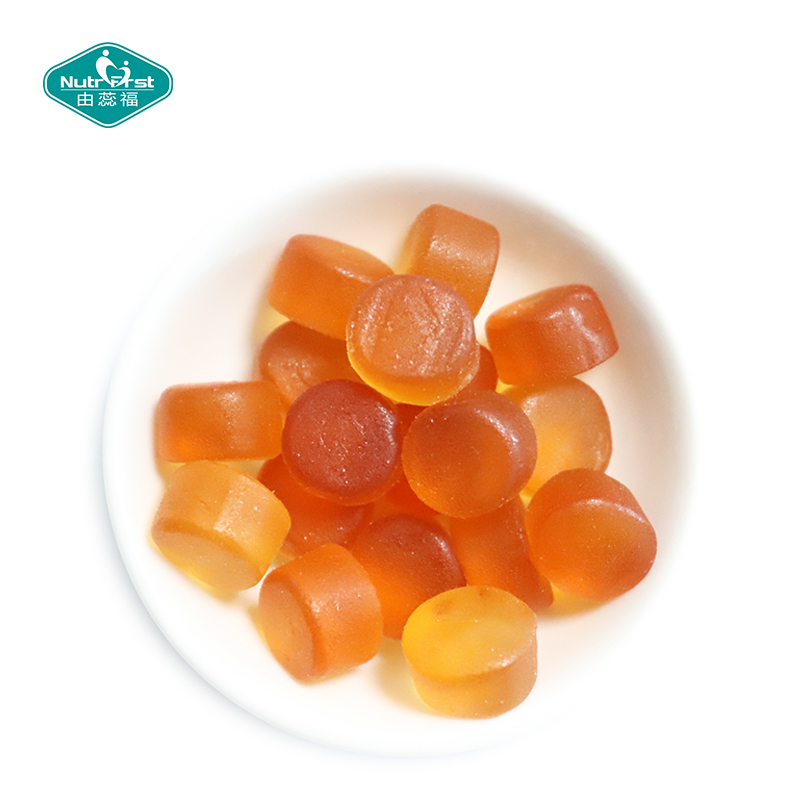Caramelo gomoso del extracto de la baya del espino de la fruta herbaria de la salud del corazón de la etiqueta privada del OEM
