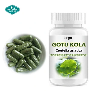 Nutrifirst Private Label Customized Premium Gotu Kola Centella Asiatica Herbal Supplement Powder for Skin Health