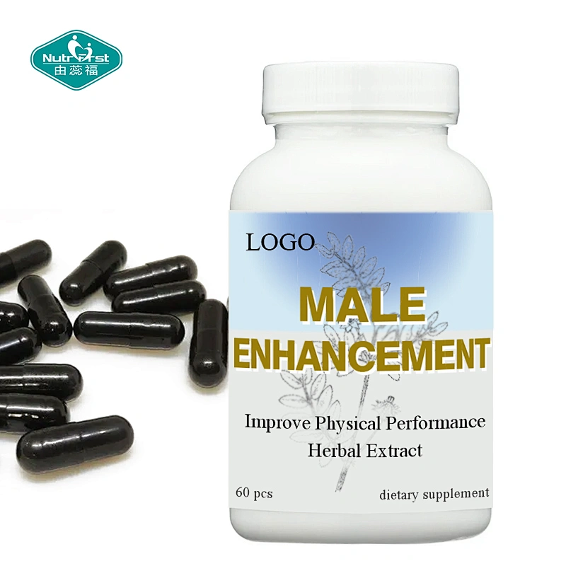 Nutrifirst Advanced Formula Natural Herbal Extract Increase Endurance Maca Fenugreek Ginger Vegan Capsule for Male Health