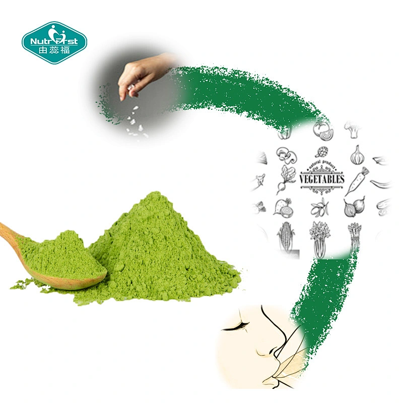 Vegan Supplement Digestive Enzymes Spirulina Chlorella Probiotics Super Green Blend Powder Superfood