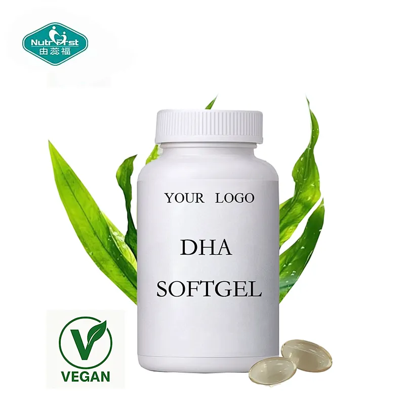 Cápsula blanda vegana de aceite de algas OEM DHA de Nutrition con Omega-3 que proporciona apoyo a la memoria