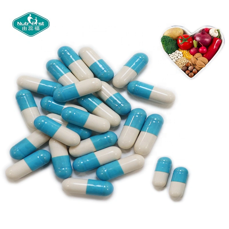 Olive Leaf Hawthorn Uva Uris Leaf Extract Capsules with Hibiscus Flower Juniper Berry Powder