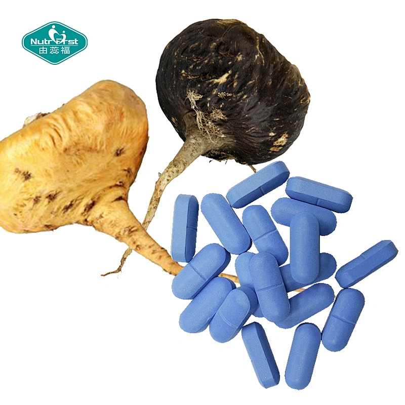 Suplementos masculinos, marca privada personalizada, Epimedium Horny Goat Weed Maca Ginseng, tableta de extracto con embalaje a medida