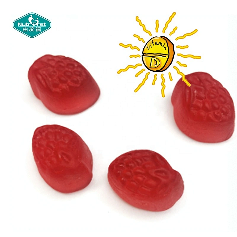 Nutrifirst Gummy Supplements Vitamin D3 Powerful Vitamin D Gummies Sugar-Free with Customized Packaging